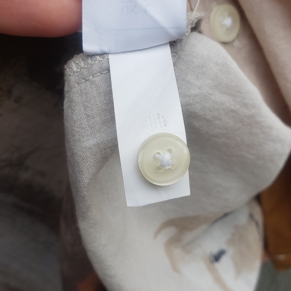 Asos Design Multicolored Button Down Top - Picture 6 of 6